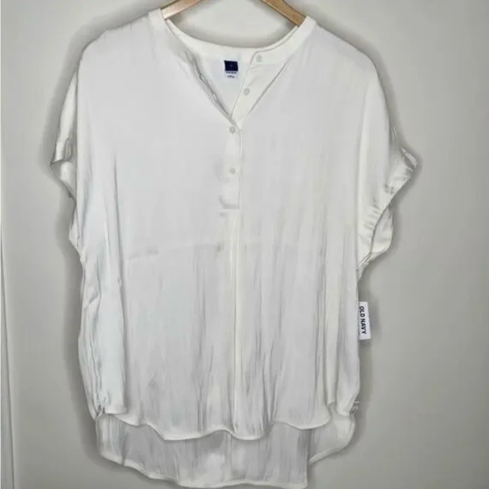 Old Navy White Button Down Shirt